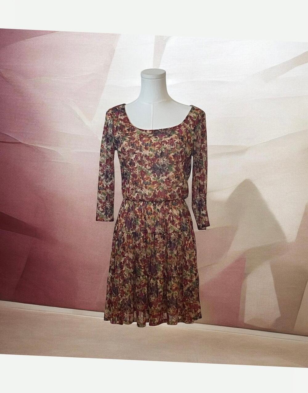 American Rag Thanksgiving Fall Mini Dress Size Small Medium